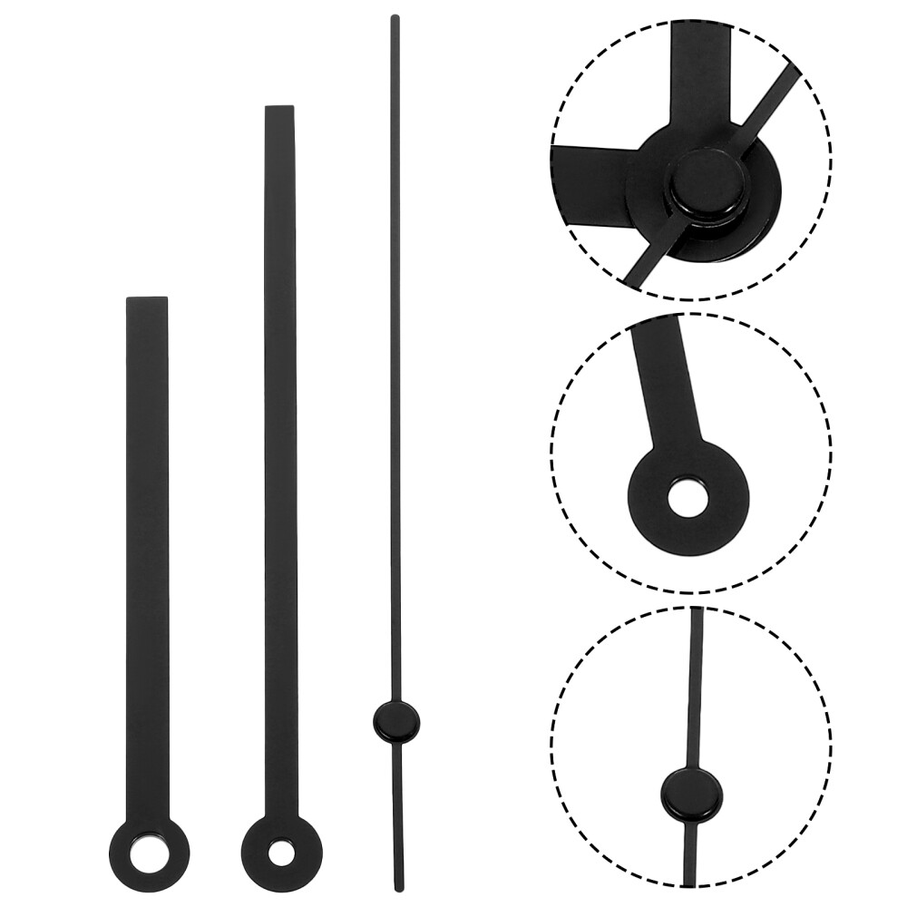 10 Sets Clock Hands Replacement Short Digital Display Wall Office Hardware