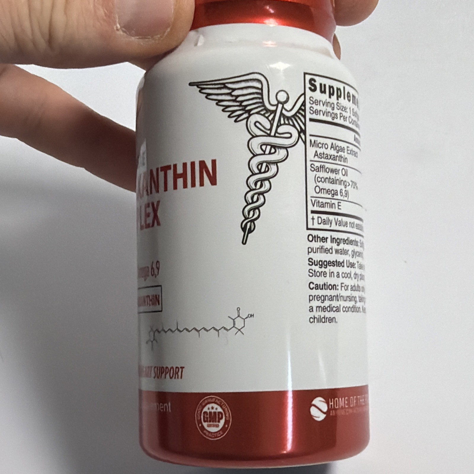Nutri Micro Algae Astaxanthin Complex Antioxidant 12 mg Eye & Heart 07/2028 New