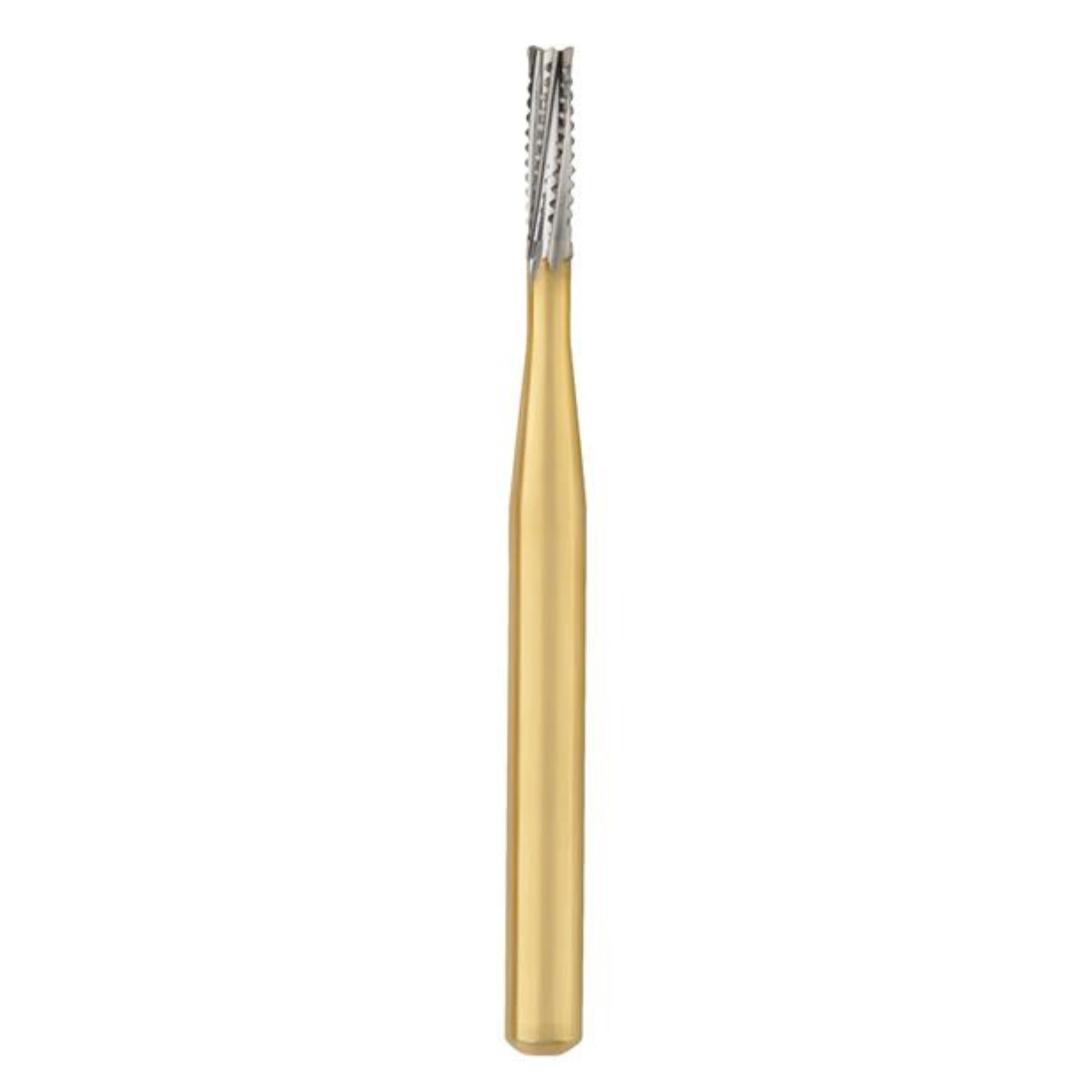 Great White Gold FG #GW557S (short shank) straight fissure restorative removal