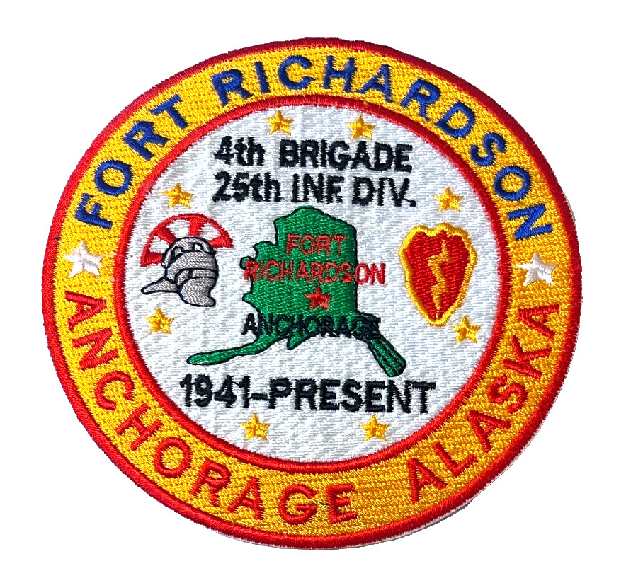 US ARMY FORT RICHARDSON, ANCHORAGE, ALASKA 4/25 IBCT (ABN) PATCH (USA6)