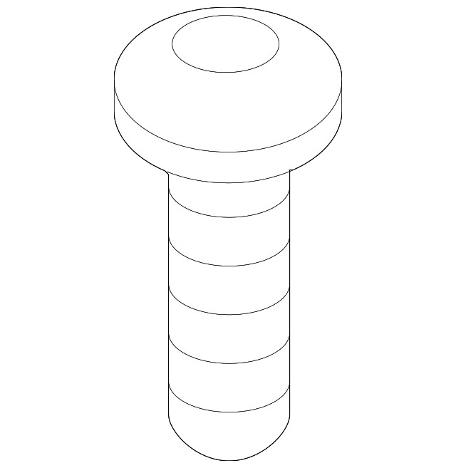 Genuine BMW Display Unit Screw 07-14-9-129-752