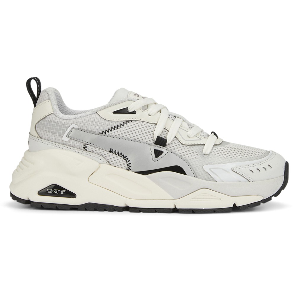 PUMA Trc Mira Tech Chrome Lace Up  Womens Grey Sneakers Casual Shoes 39065002