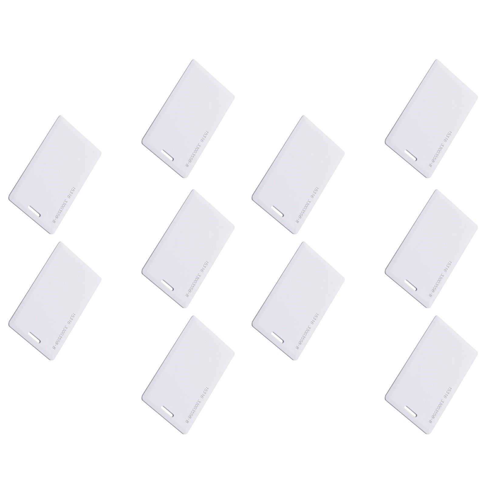 10Pcs 125 kHz HID ProxCard II Card For 26 Bit 125 kHz HID Proximity Readers
