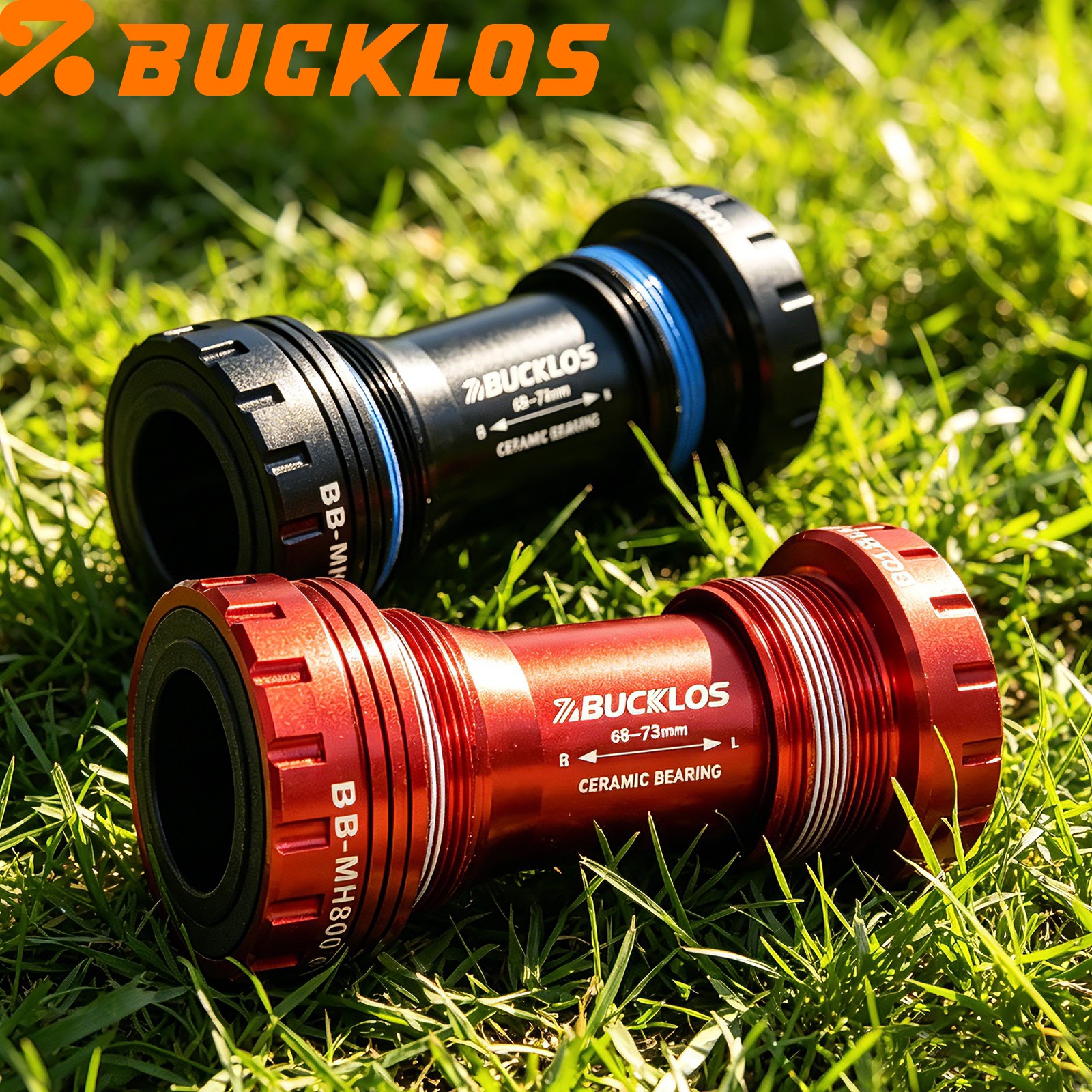 Bottom Bracket Threaded BSA 68-73mm Ceramic Bearing Hollowtech II 24mm Aluminum