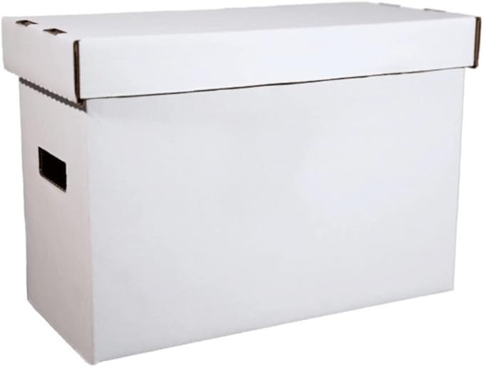 2-Pack Short Comic Book Storage Box Comic Box Woodhaven Trading Firm
