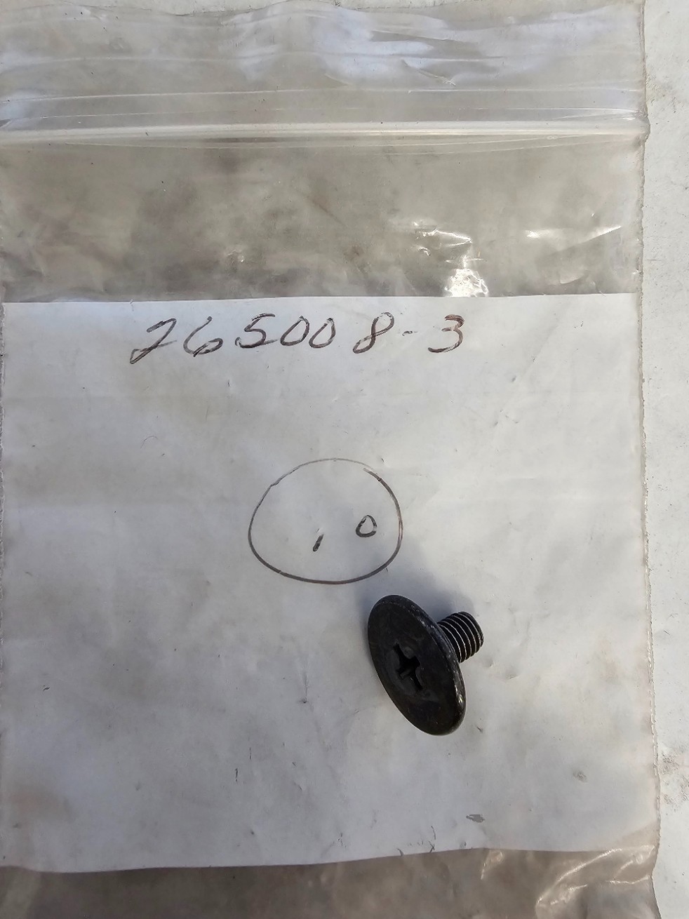 GENUEINE OEM MAKITA SCREW M5, XSL05 265008-3