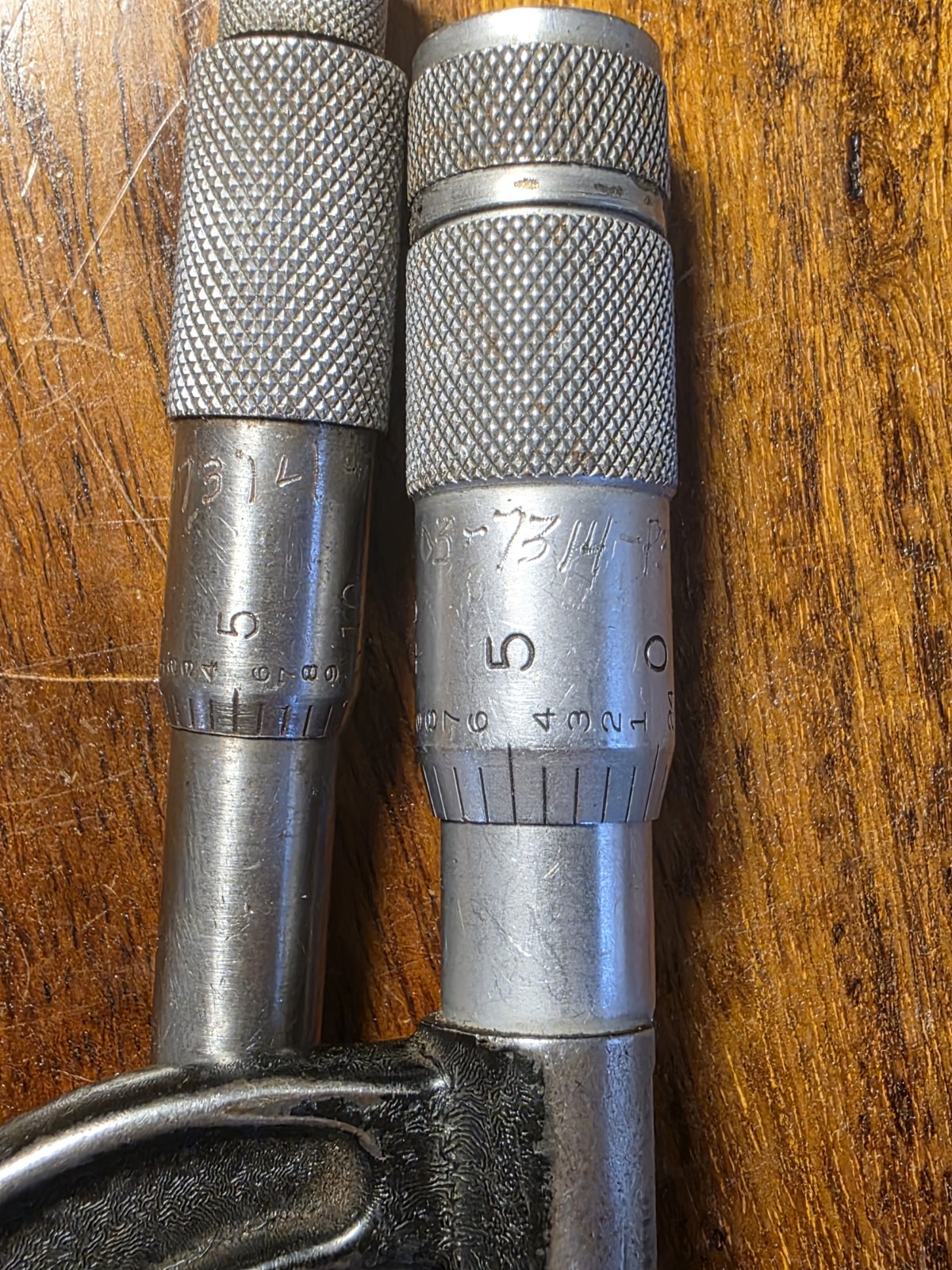Lufkin Micrometers Outside (Model 1911) and Depth (Model 513)