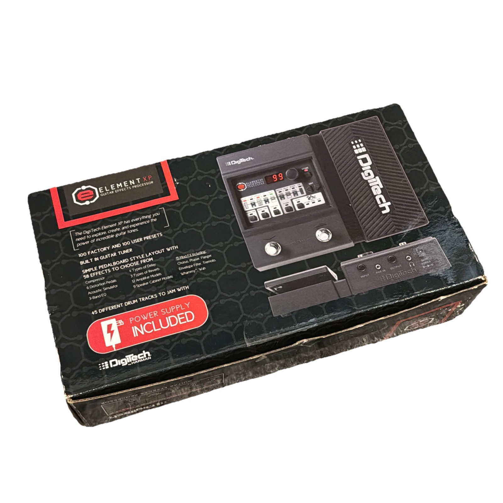 DigiTech Element XP Multi-Effects Guitar Processor Professional Pedal ELMTXPV-01