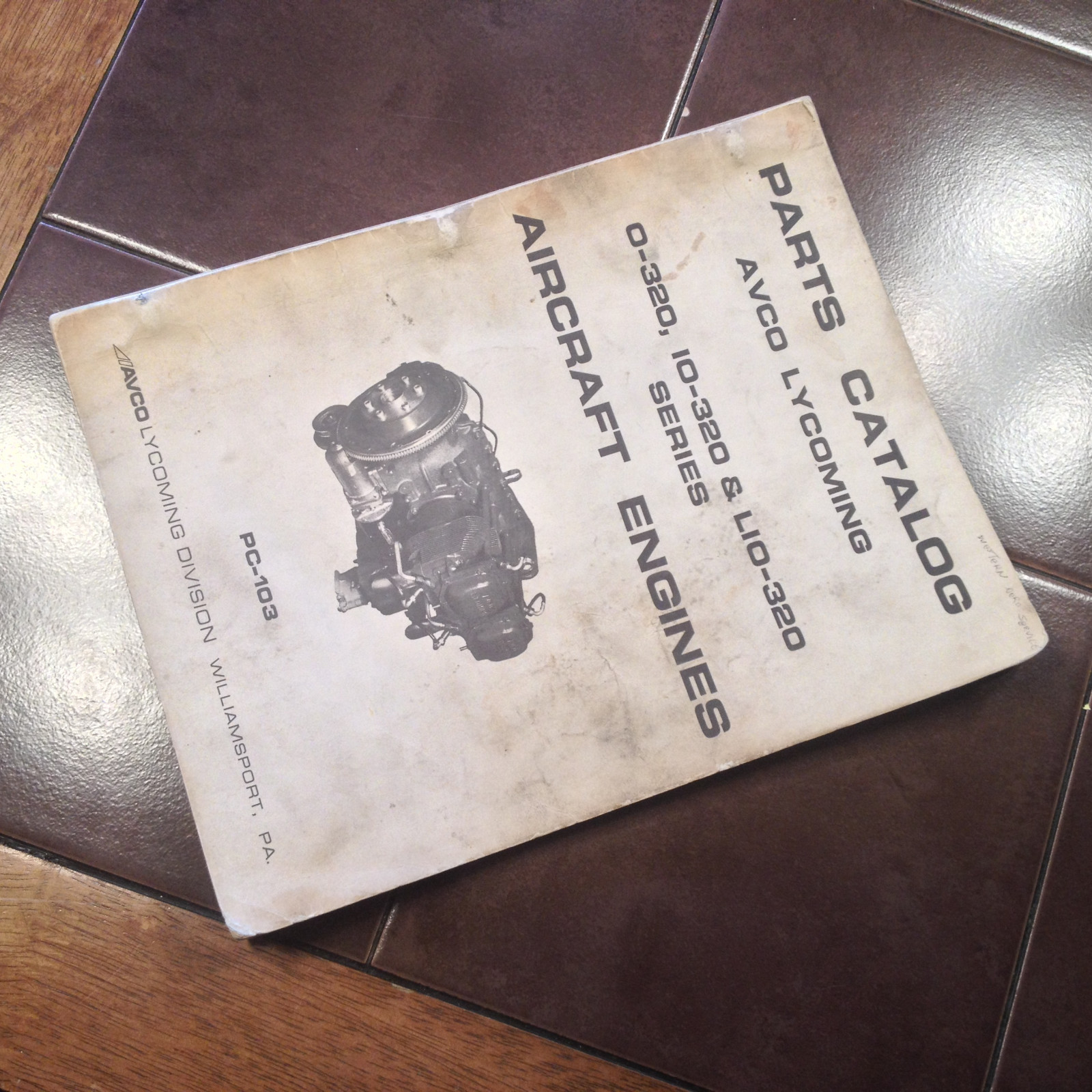 Lycoming O-320. IO-320 & LIO-320 Parts Manual