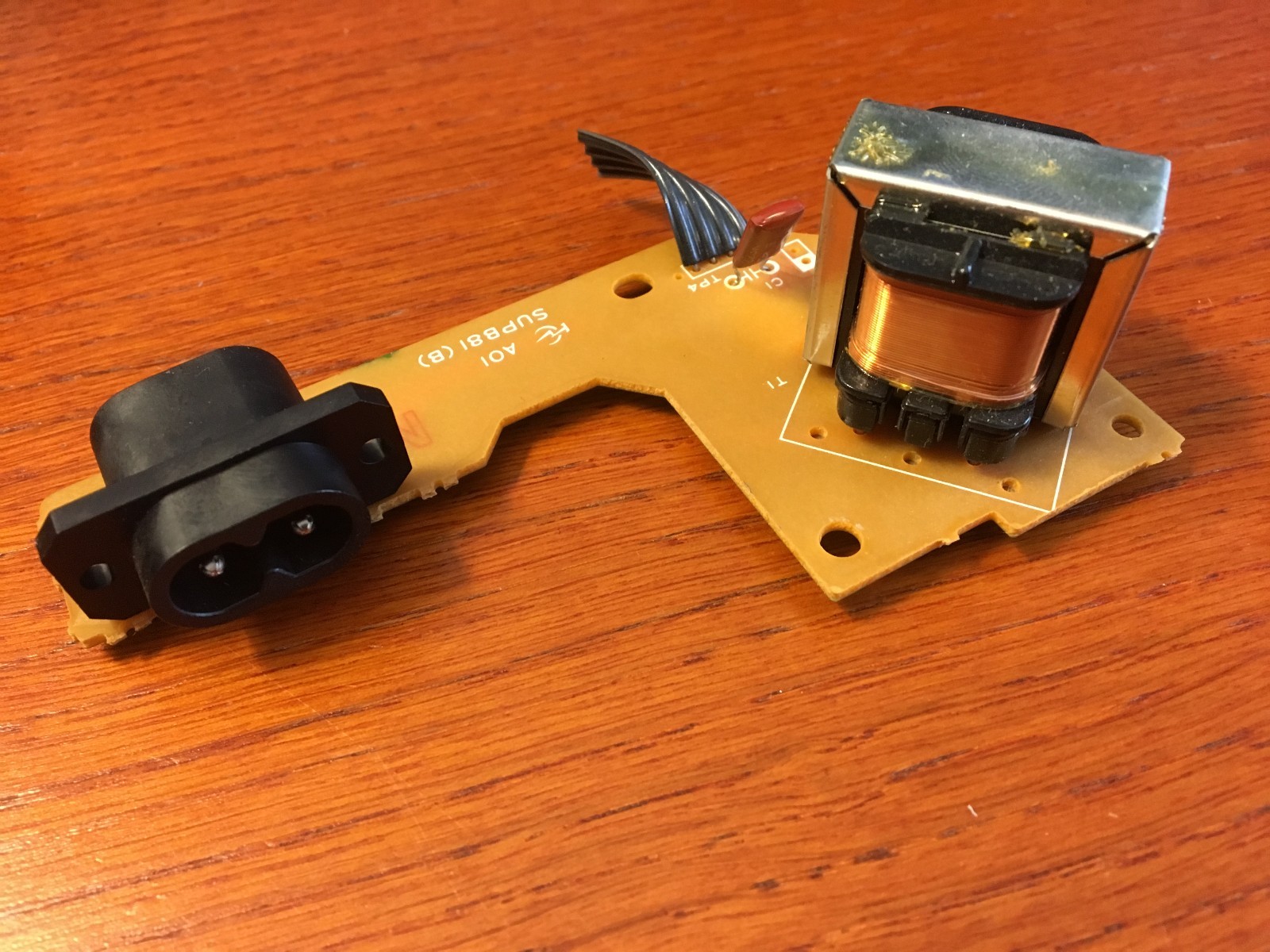 Technics SL-BD20 Turntable Parts - Power Supply Circuit Board