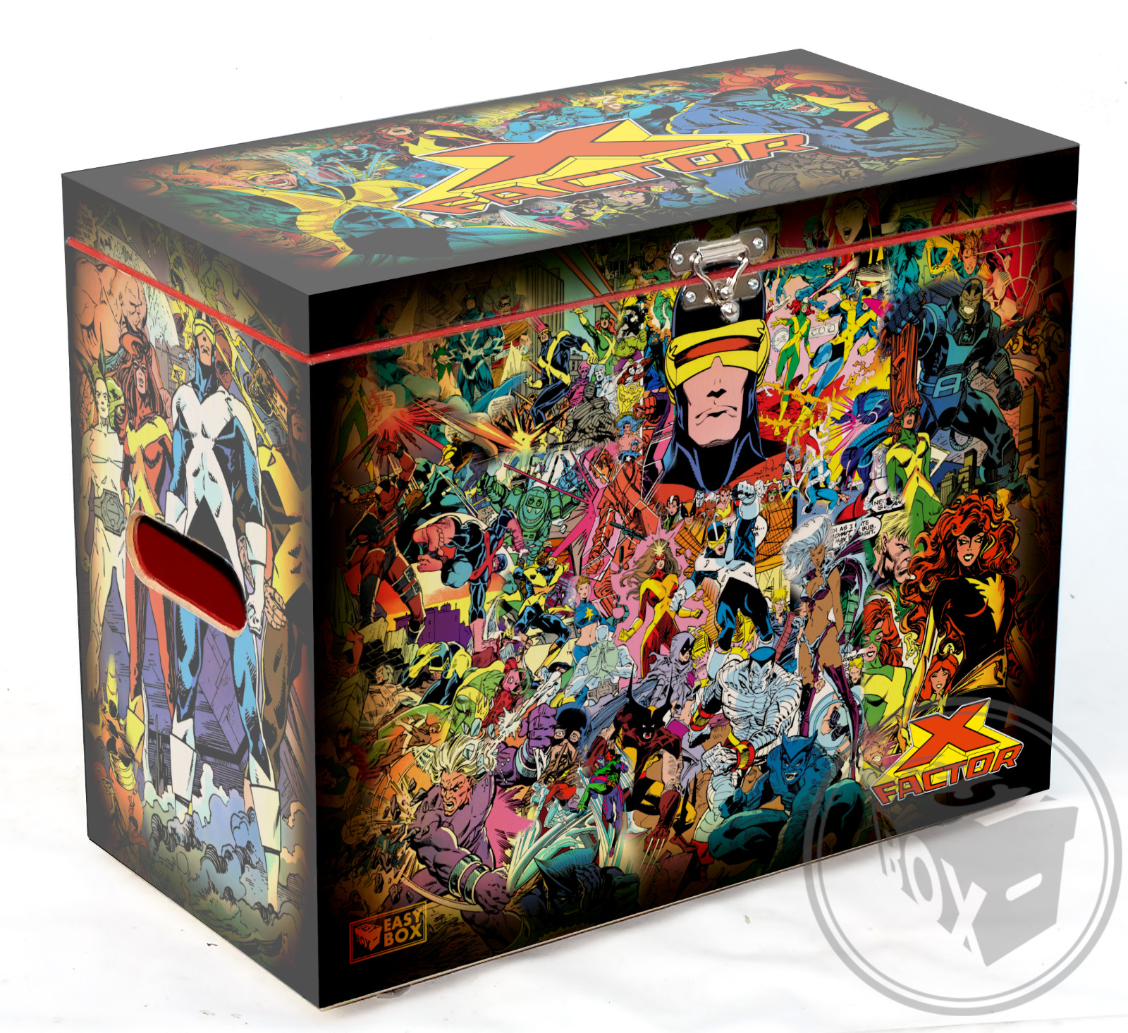 X-Factor - Large Comic Book Hard Storage Box Chest MDF