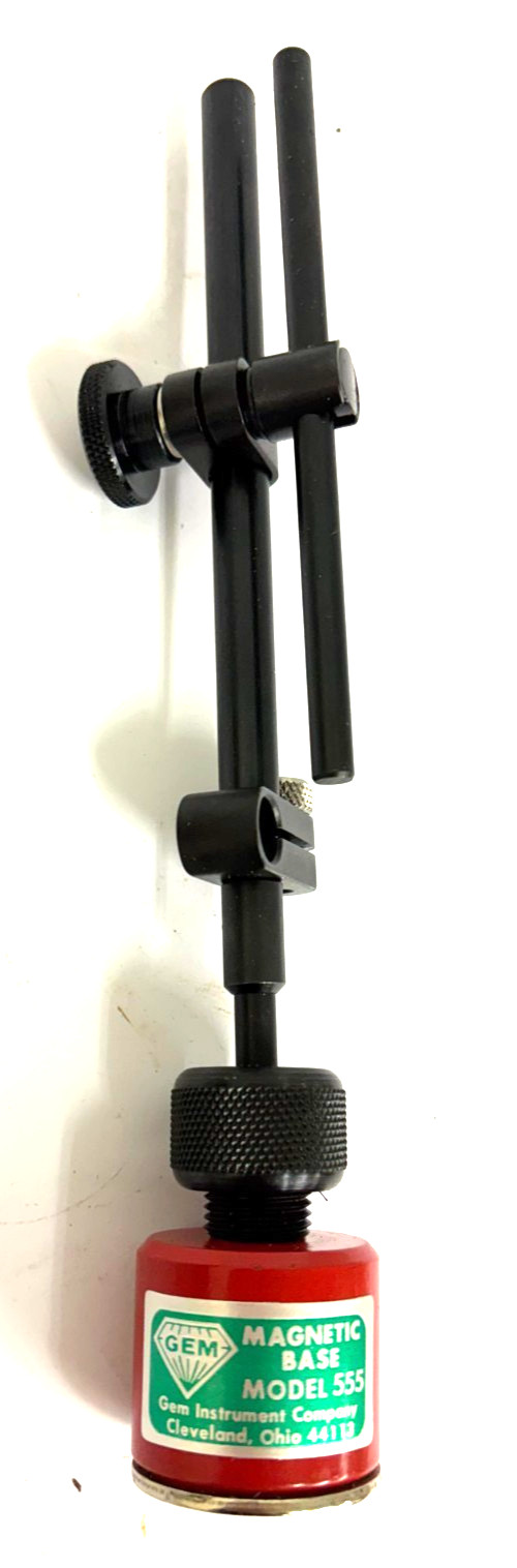 GEM INSTRUMENTS 555FA MAGNETIC BASE ROUND BASE