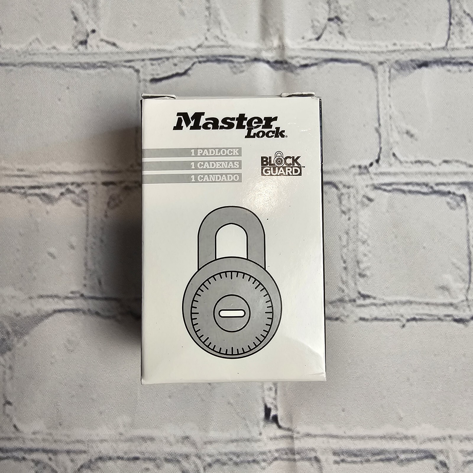 Master Lock 1525 Lock Stainless Steel Combination Padlock Locker School