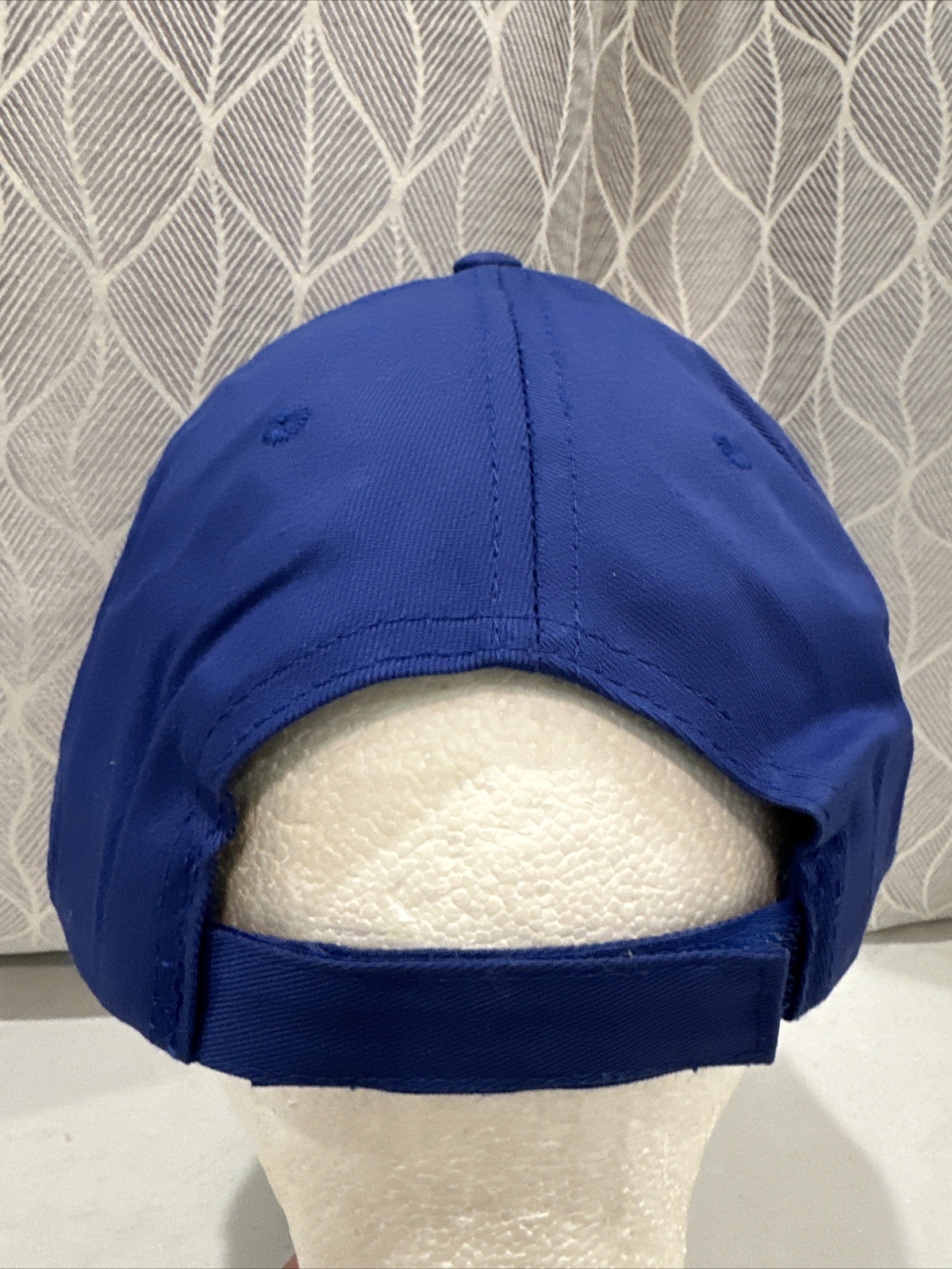 Cooper Tires White on Royal Blue Hat Cap Hook Loop EUC