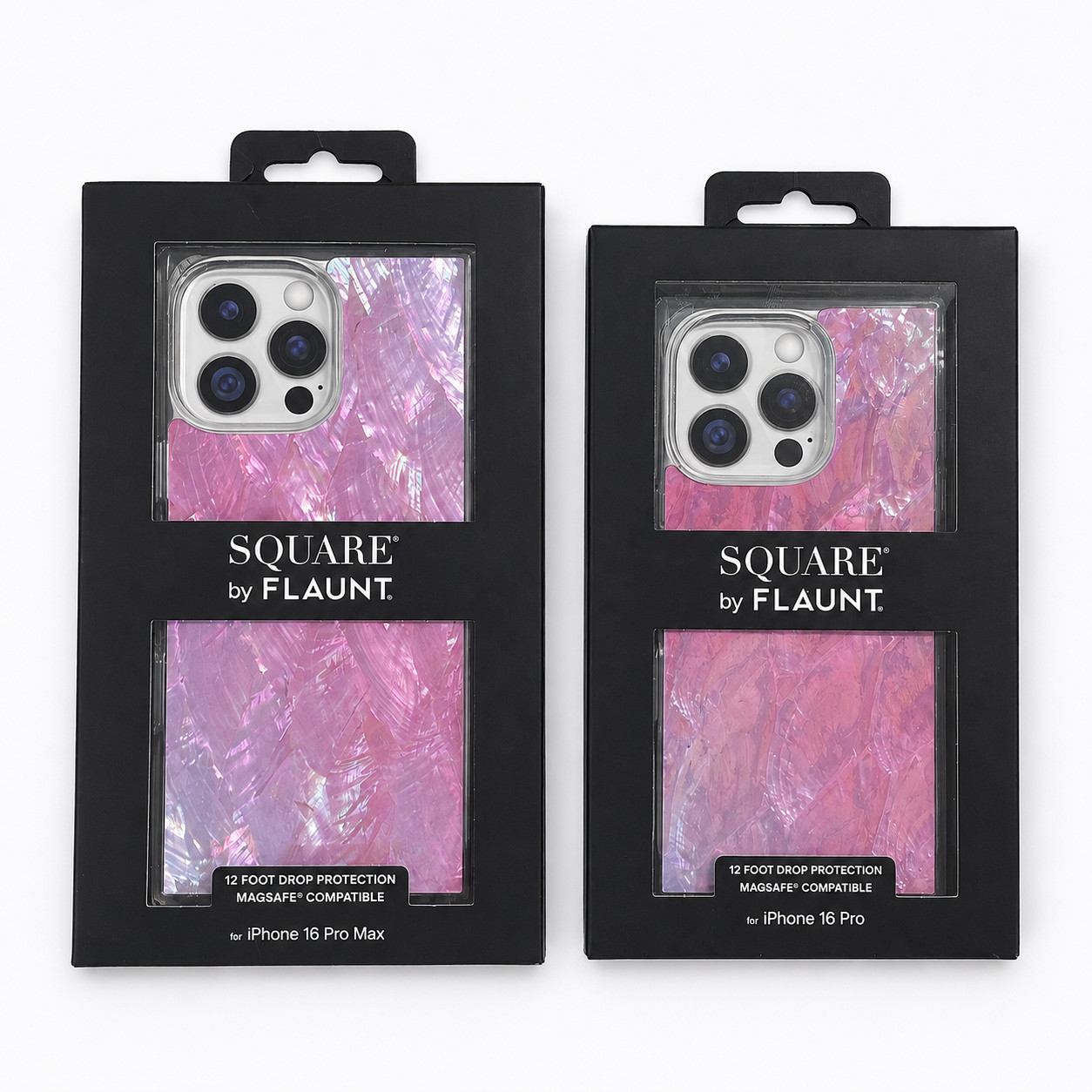 SQUARE by Flaunt Mother of Pearl with MagSafe Case - iPhone  16 Pro / 16 Pro Max