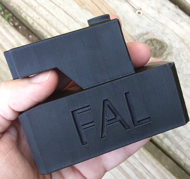Airsoft FAL AEG Odin Speedloader Adapter (Black)