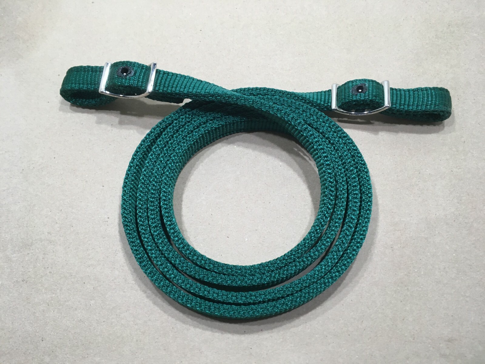Pony Nylon Roping Rein - 5/8" x 6' - Green (E470)