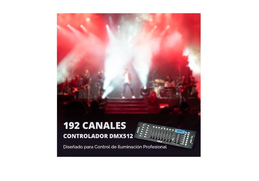 192 DMX 512 Stage DJ Light Controller for Unmatched Light Shows and Events