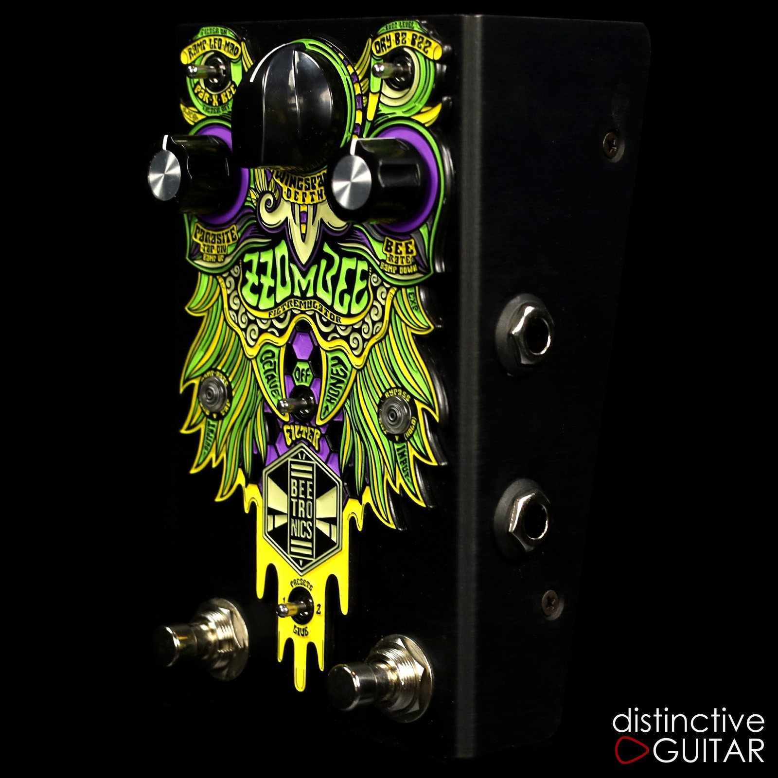 BRAND NEW BEETRONICS ZZOMBEE FILTREMULATOR FUZZ / FILTER / TREMOLO GUITAR PEDAL