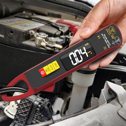 BSIDE Low Current Clamp Meter, DC/AC Amp with Smart Mode, True RMS 6000 Counts
