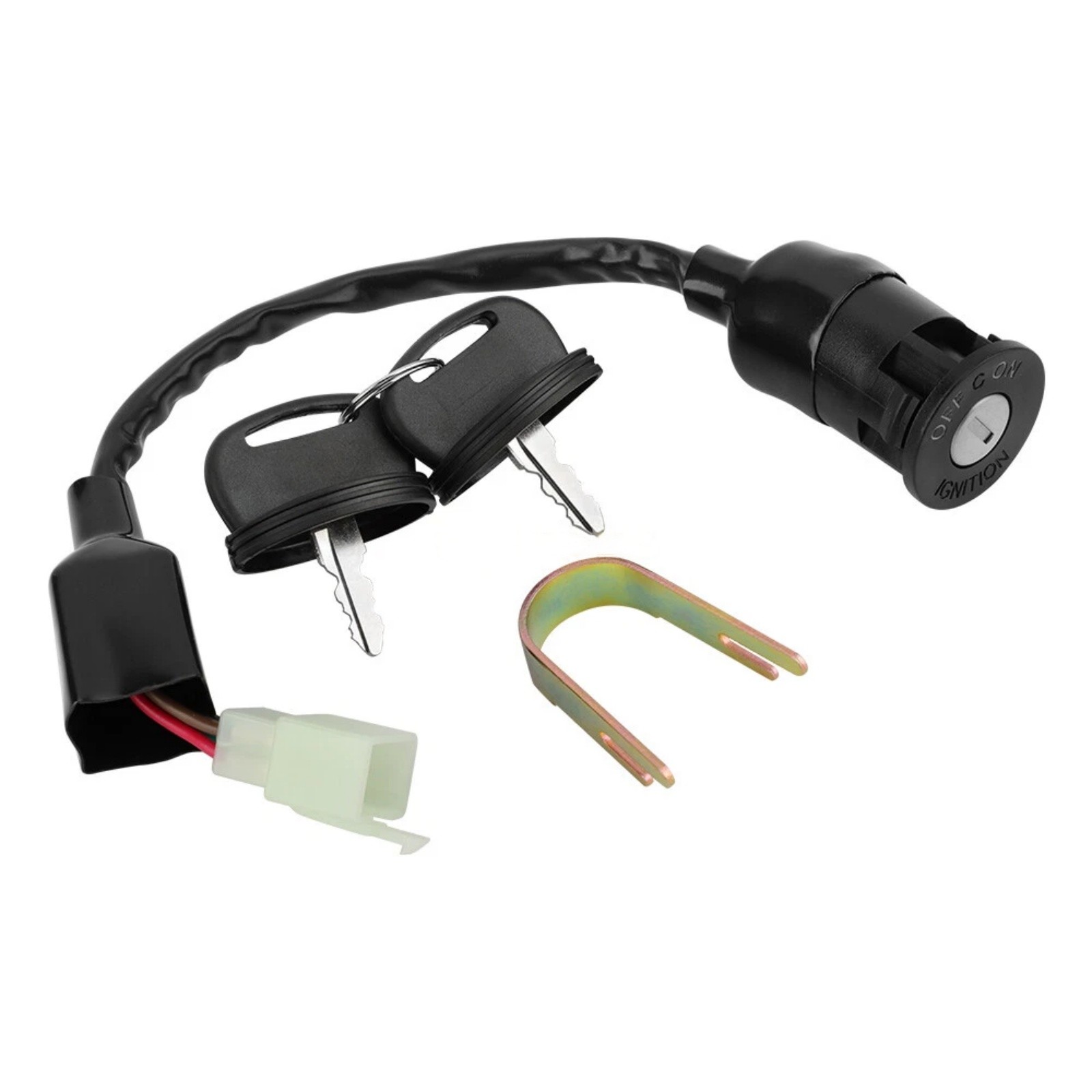 Ignition Key Switch 0453415 For Polaris Predator 90 2003-2006 Model Replacement