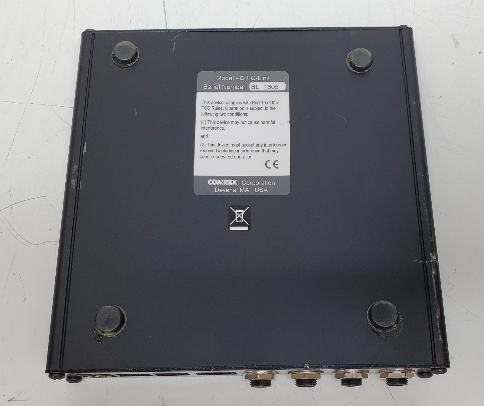 Used Comrex BRIC-Link IP Audio Codec No Power Supply