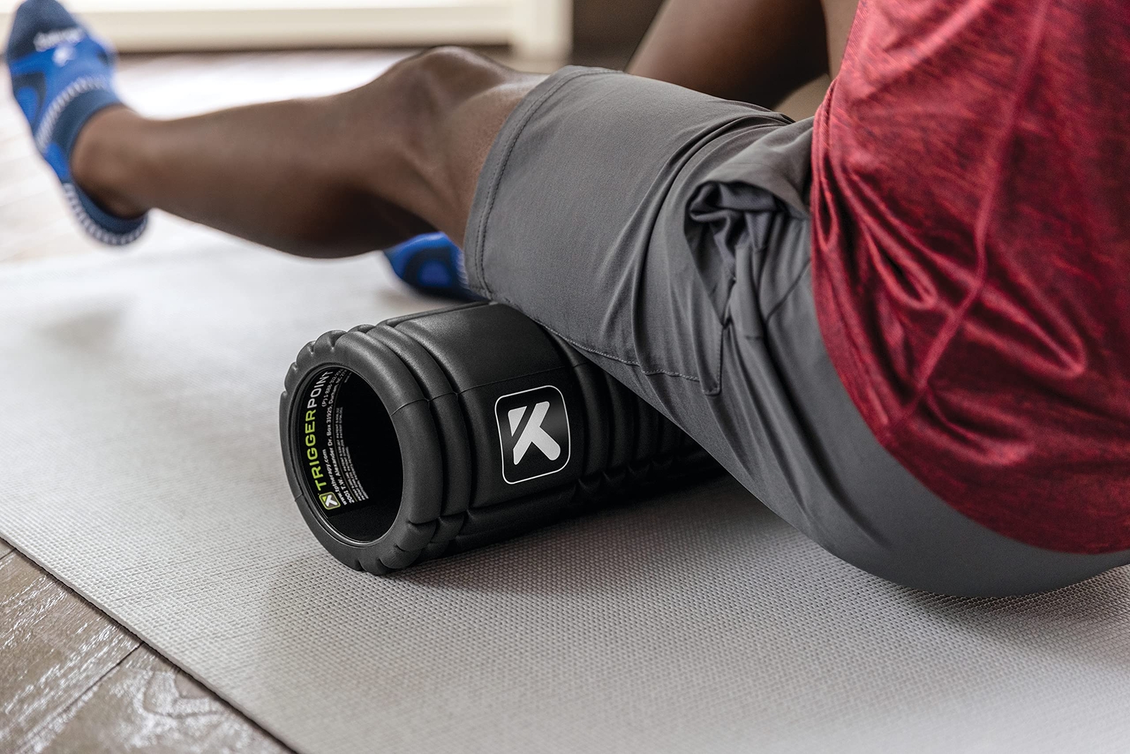 TRIGGERPOINT Performance Therapy Grid Foam Roller for Exercise Deep Tissue