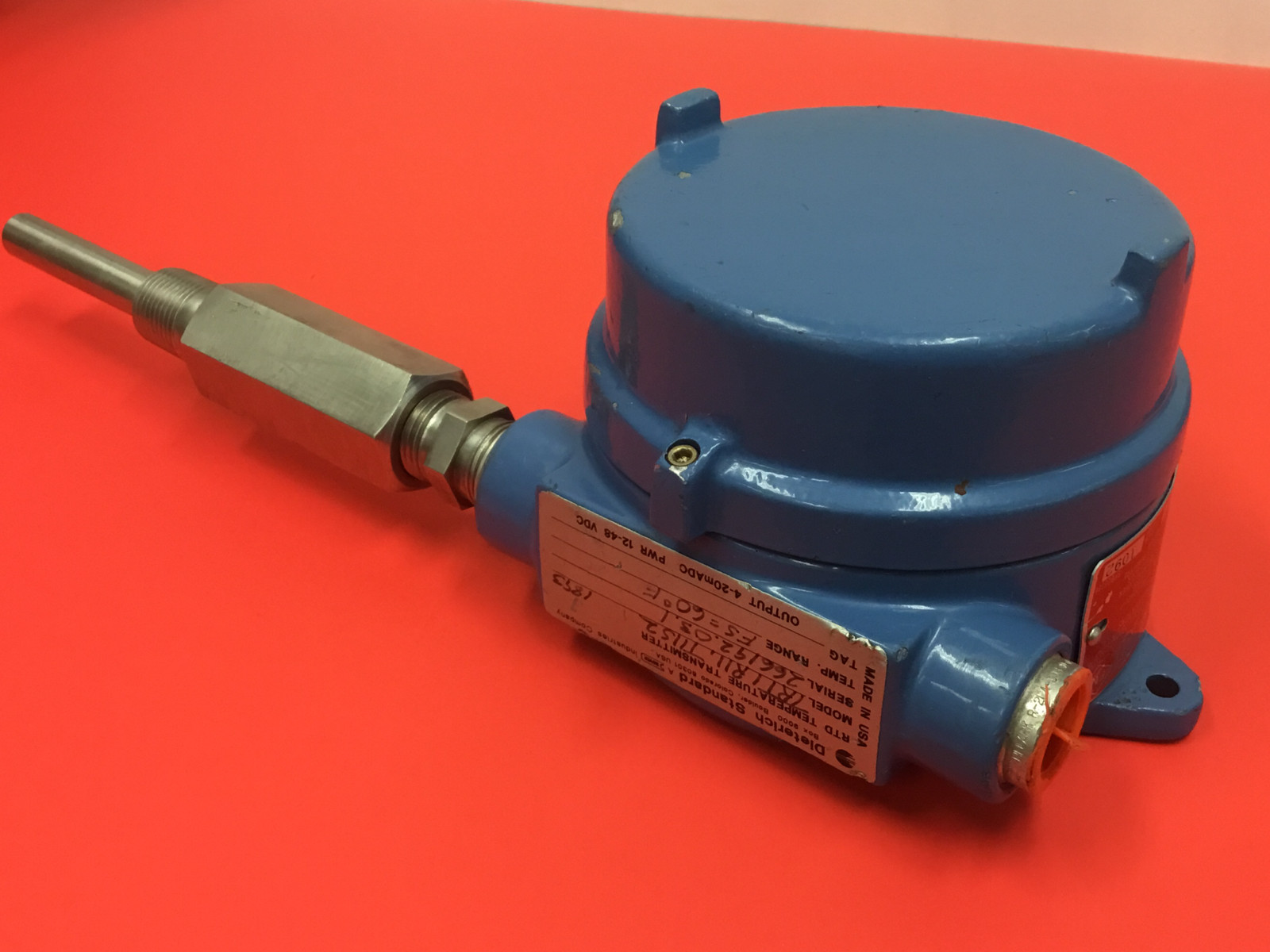 Killark - HKB-BC - Instrument Enclosure w/ a Dieterich Standard - RTD Probe