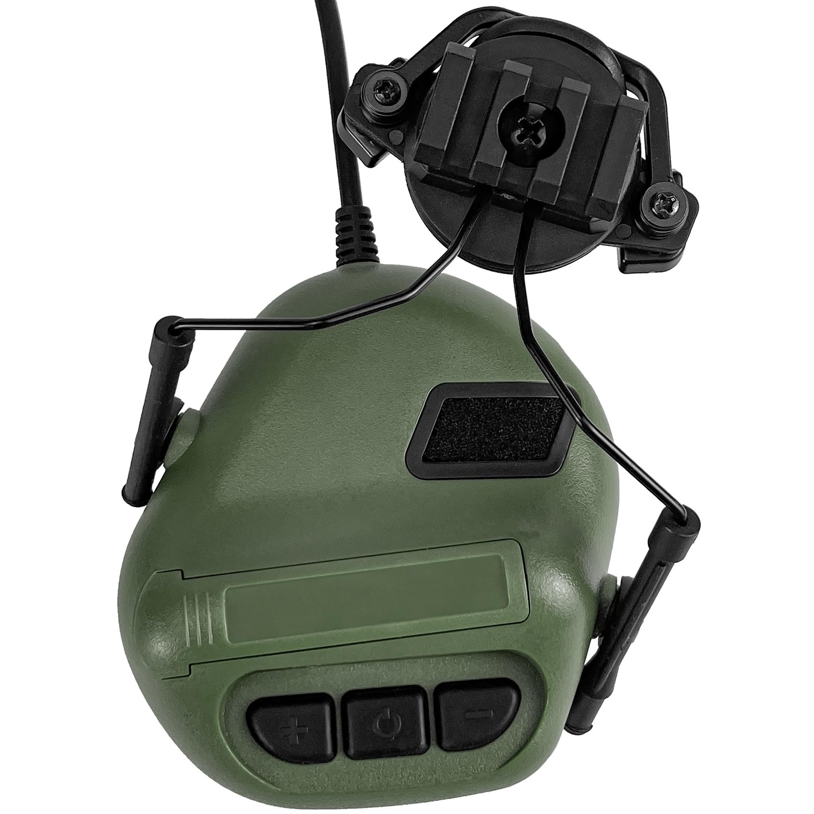HANSTRONG GEAR Tactical Headset Unlimited Power Intercom with OD Green