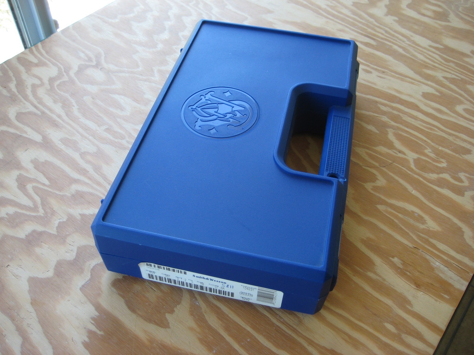 Smith & Wesson 686 Factory OEM S&W 357 2.5" Empty Hard Case & Paperwork 1990's