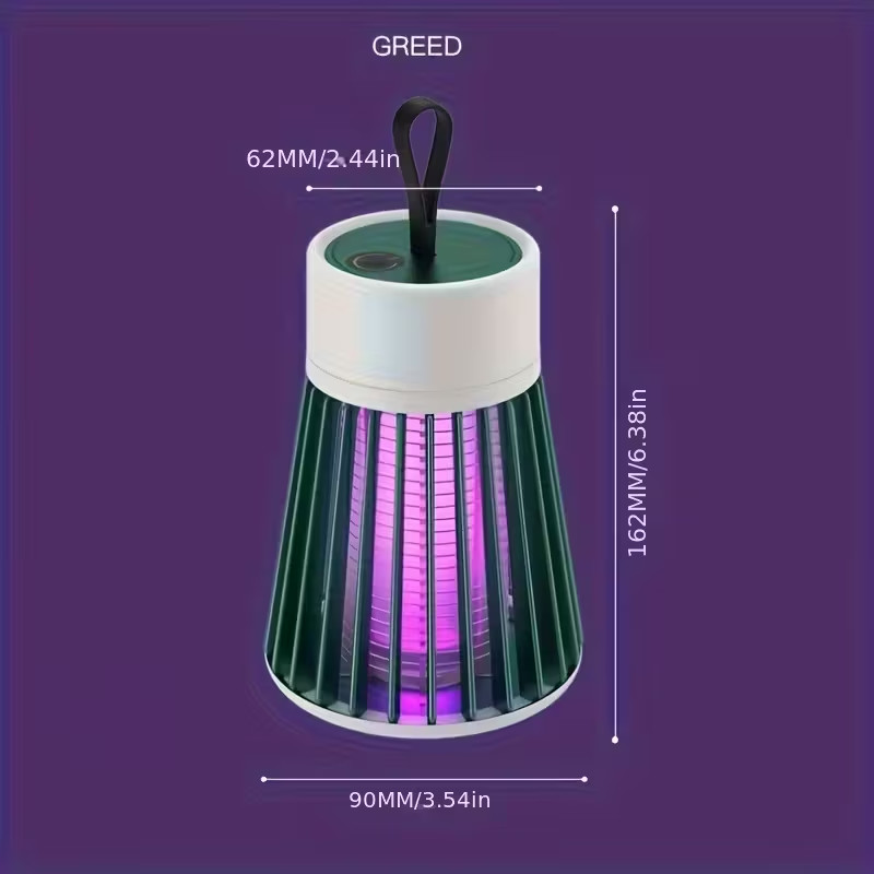 Electric Mosquito Insect Killer Zapper LED Light Fly Bug Trap Pest Control Lamp