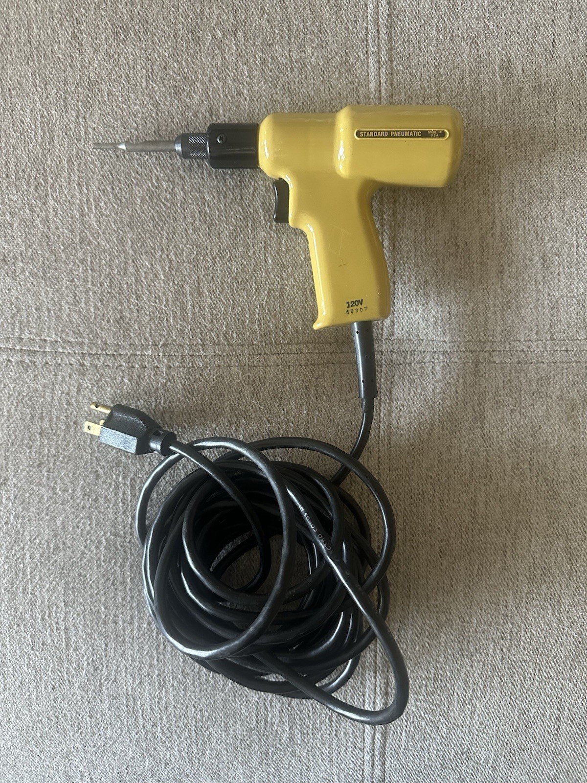 Standard Pneumatic Model 615 Electric 120V Wire-Wrap Gun Tool