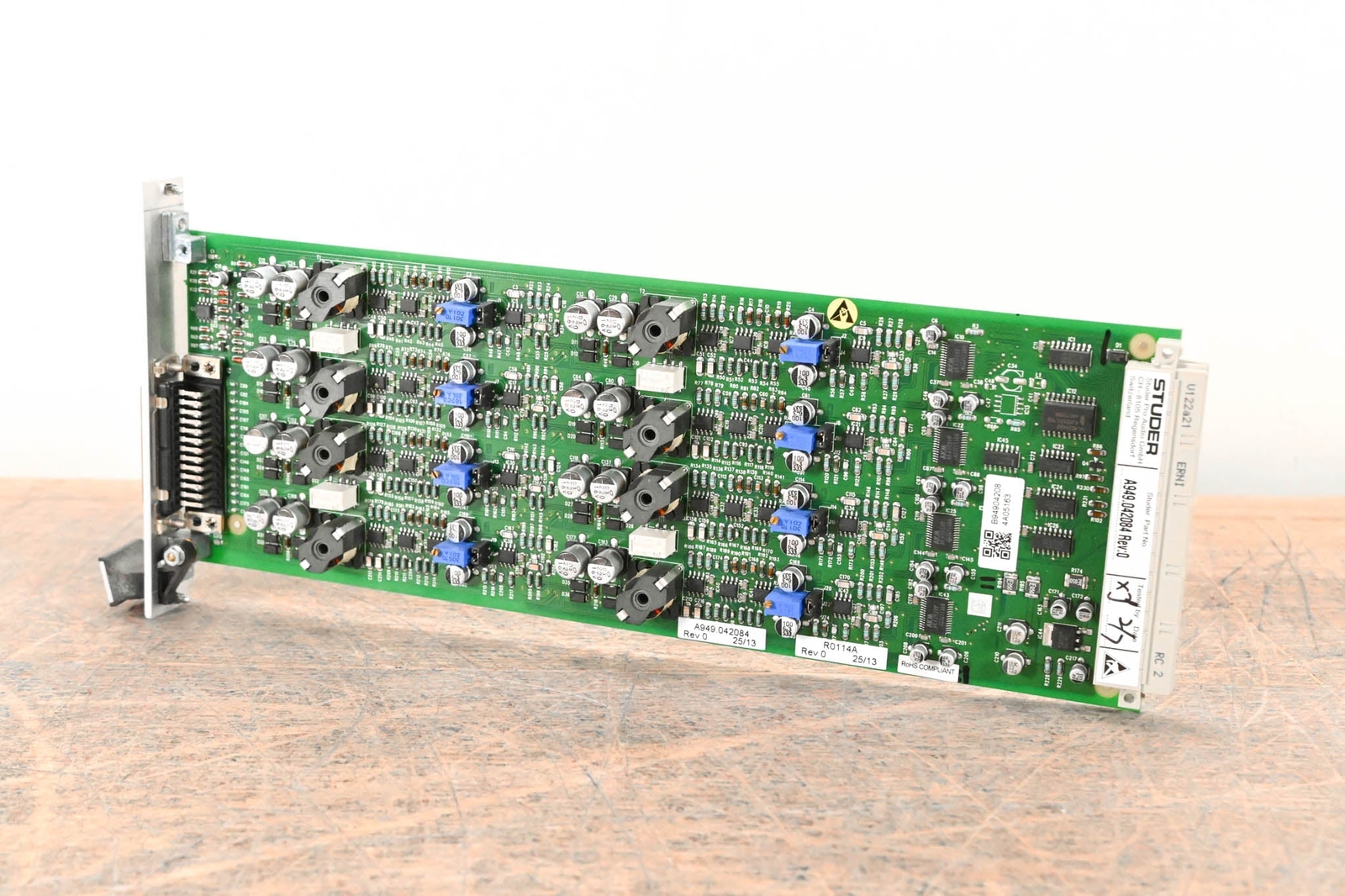 Studer 8-Channel Analog Line Out Card for D21m & D23m Modular I/O System CG01HAS