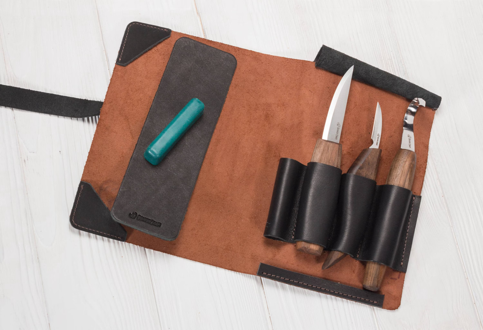 Deluxe Spoon Carving Set With Walnut Handles BeaverCraft S13X