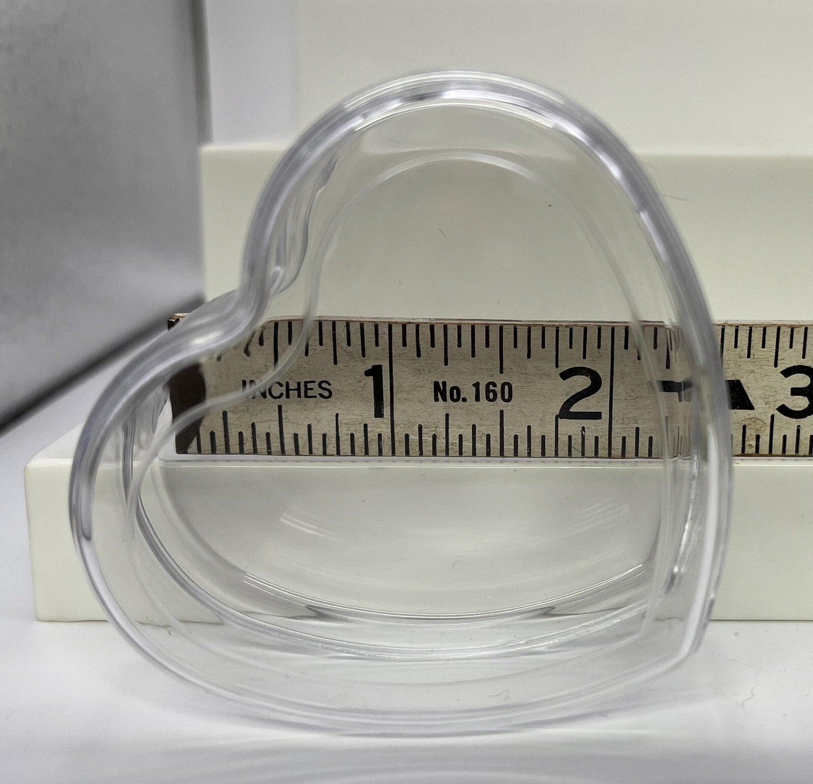 12 New Clear Trinket Boxes 2 1/2” X 2”