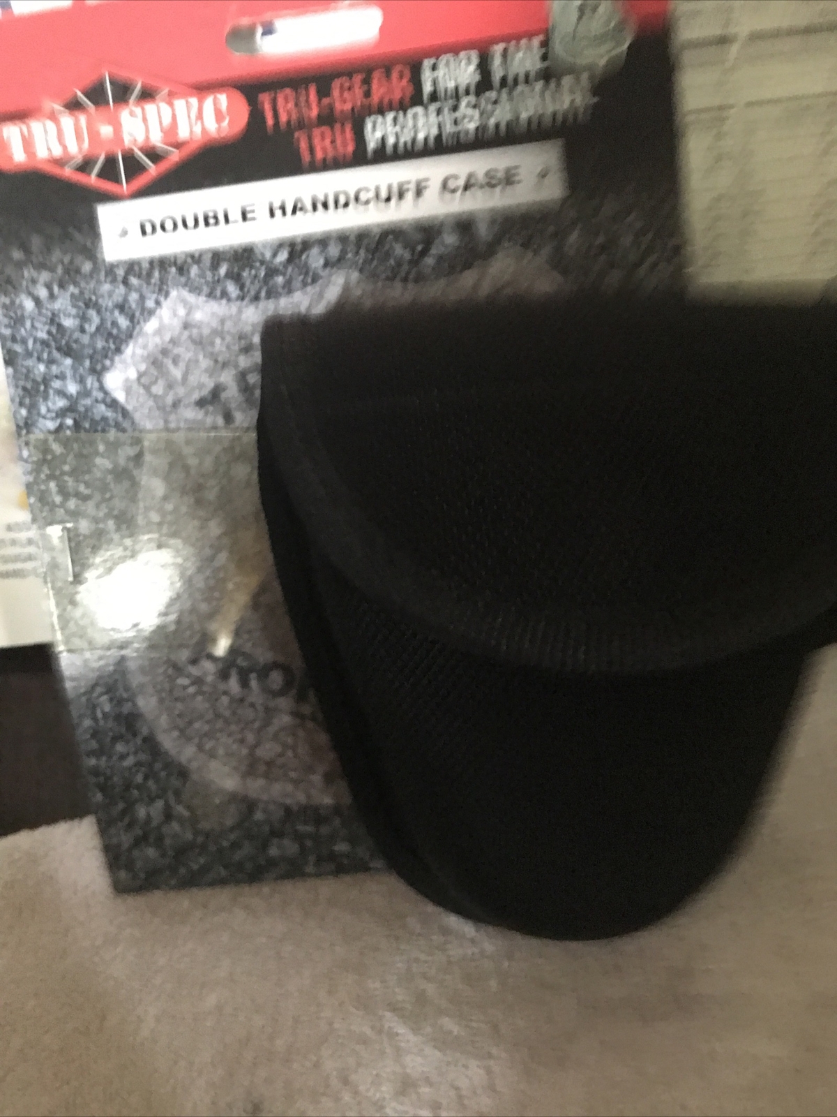 Tru-Spec Tru Gear Double Hsndcuff Case. Black