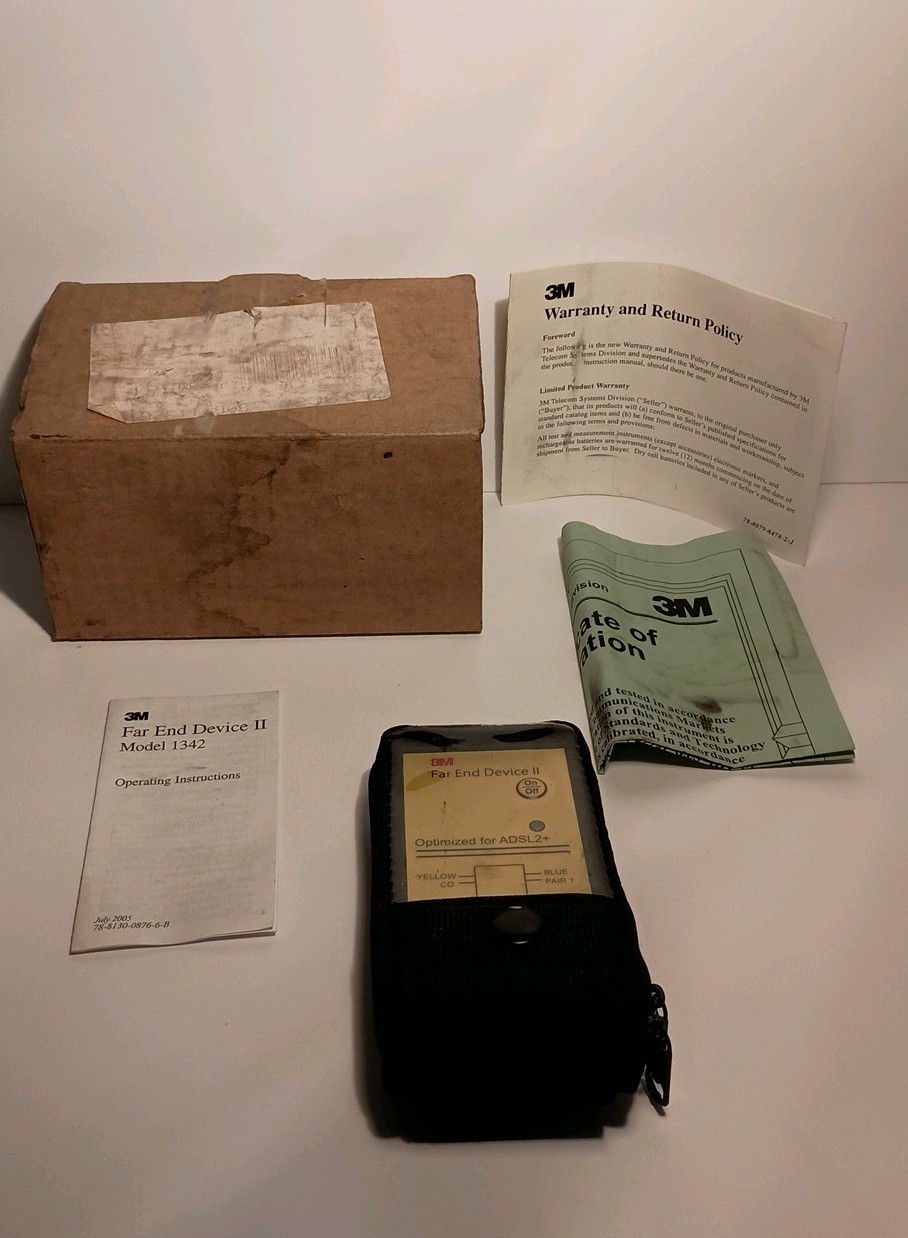 3m Dynatel Far End Device 1342 Used