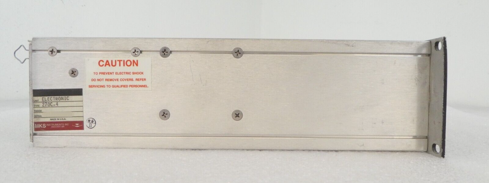 MKS Instruments 270C-4 Signal Conditioner Type 270 Tested Working Surplus