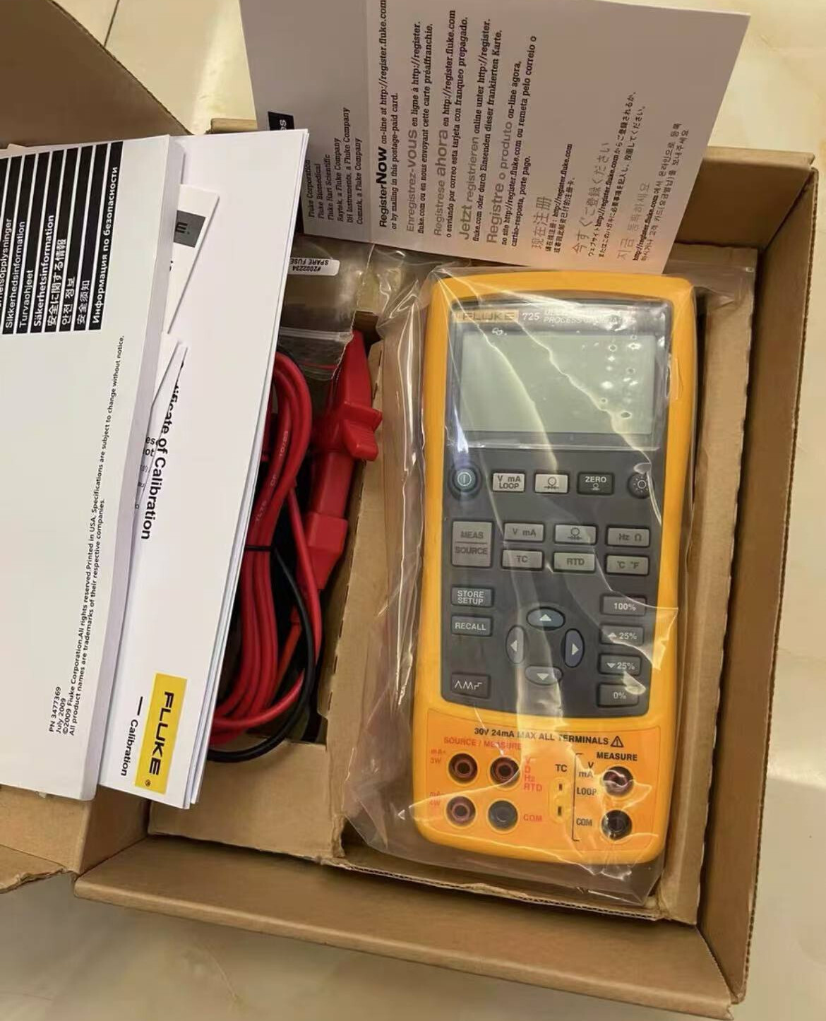 Fluke 725 Multi-Function Process Calibrator
