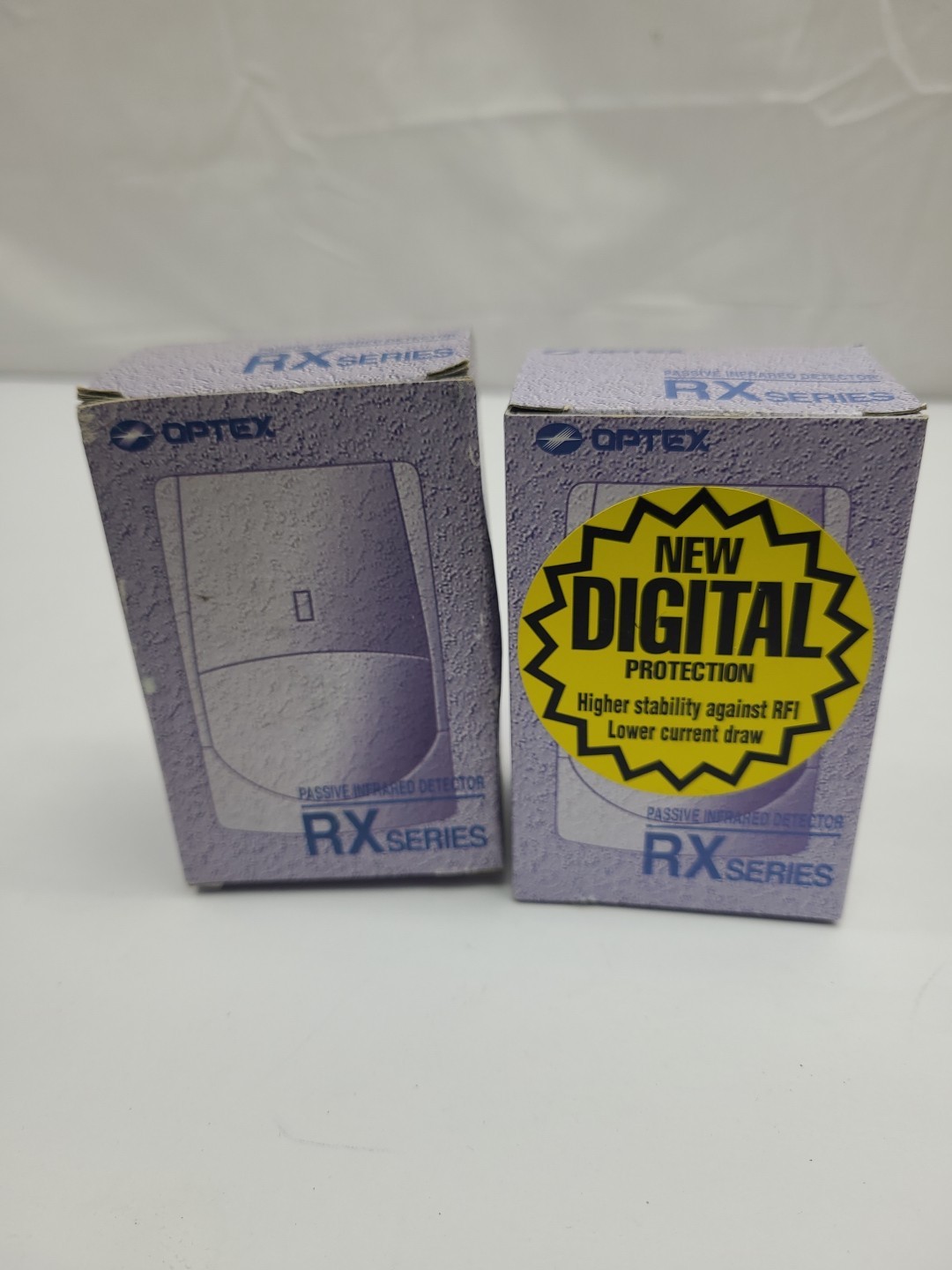 Lot Of 2 Optex Pet Immune Passive Infrared Motion Detectors PIR RX-40PI NIB