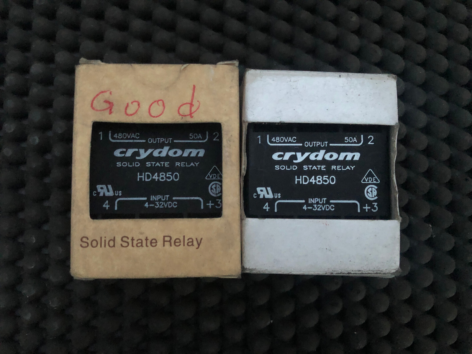 2pc CRYDOM HD4850 Solid State Relay | New In Box