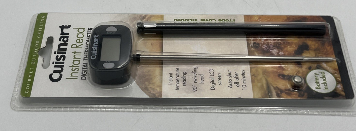 Cuisinart CSG-111 Instant Read Digital Thermometer Black