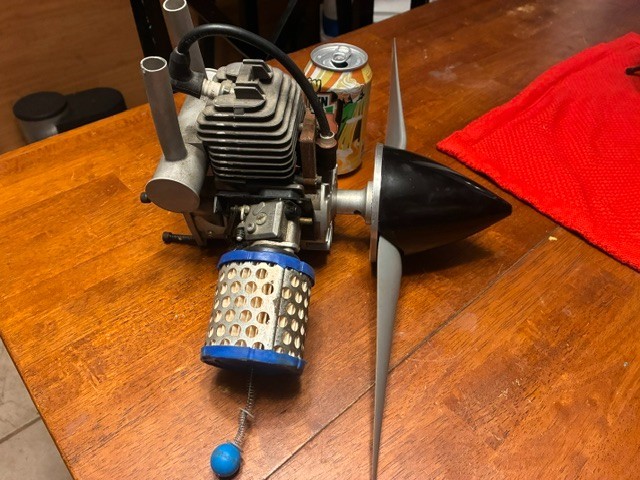 USE US Engines Model 417951 41cc RC Model Airplane Engine - Never Ran