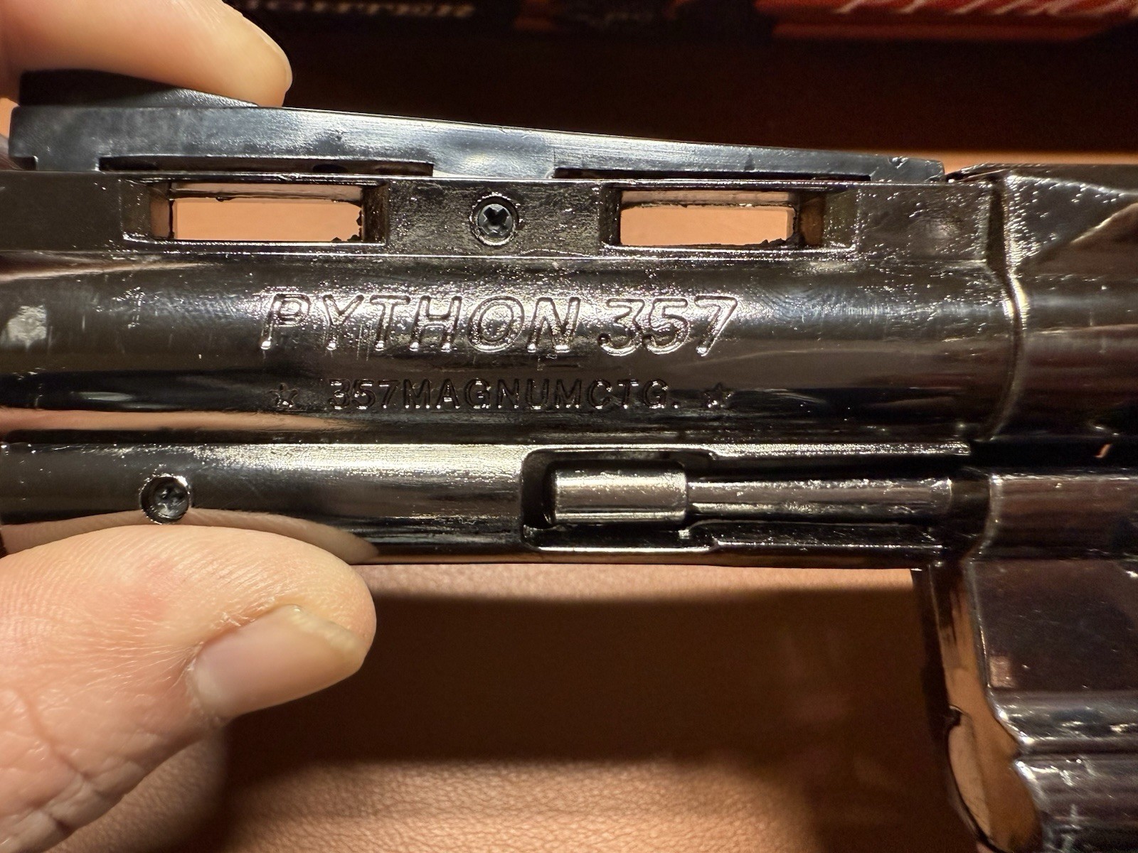 Colt Python 357 Gun Pistol Jet Torch Lighter 1:1 Scale Full Metal Quality Rare