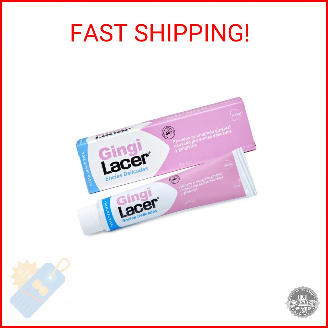 Gingi Lacer Toothpaste 75ml