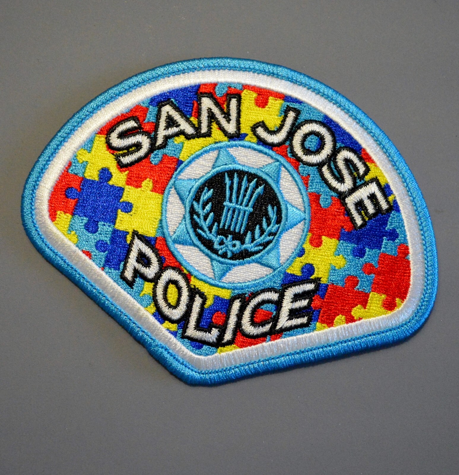 San Jose California Police Autism Awareness Patch ++ Mint CA