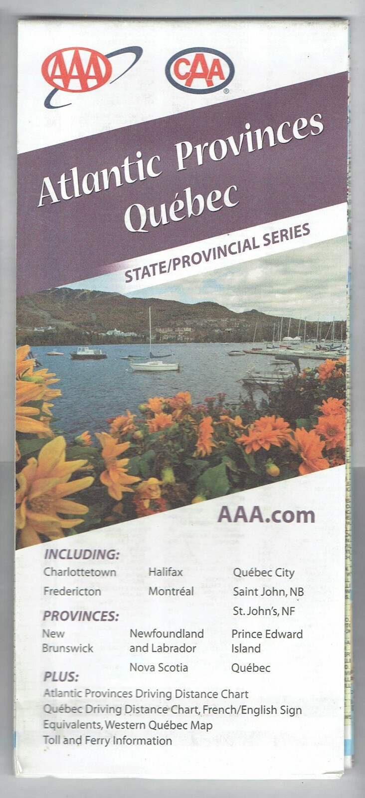 2009 AAA CAA Map Alaska & NW Canada State & Provincial Series