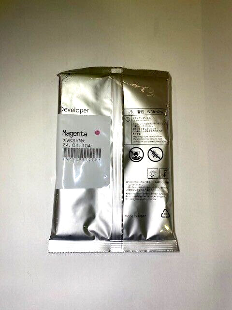 New GENUINE XEROX Phaser 7800  Developer Magenta 675k85050 New OEM Sealed