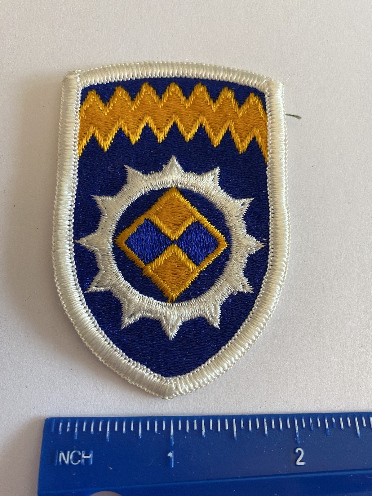 US Army Alaska Support Command Patch Full Color Patch INV5448