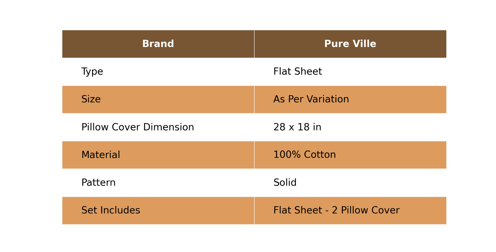 Bed Sheet Pillow Cover Brown 1800 Count Deep Pocket Microfiber Brown